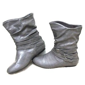 Forever21 Gray Boots